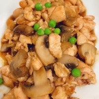 Pollo con champiñón