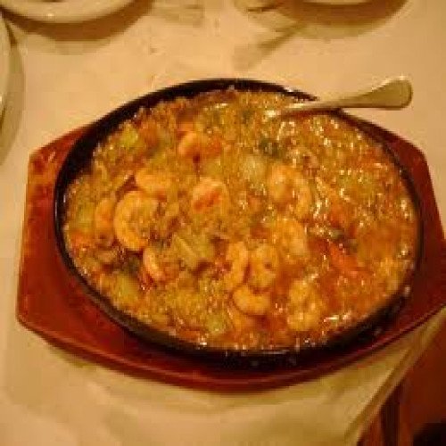 Ku-Bak con gambas a la plancha